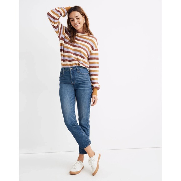 Madewell Classic Straight Jeans in Coldbrook Wash Size 24‎ - Picture 1 of 11